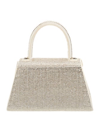 Self-Portrait Crystal Top Handle Bag