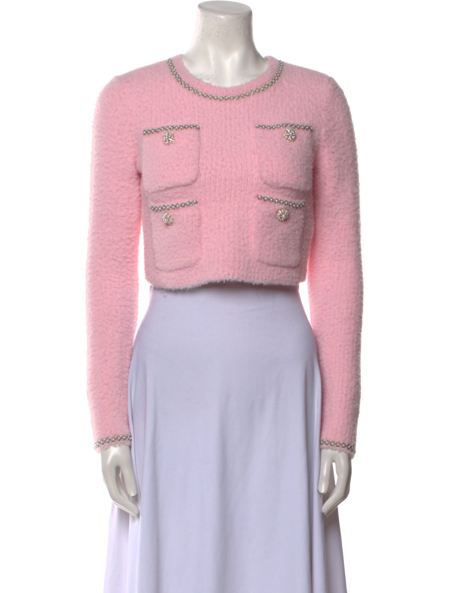 Self-Portrait Crew Neck Sweater