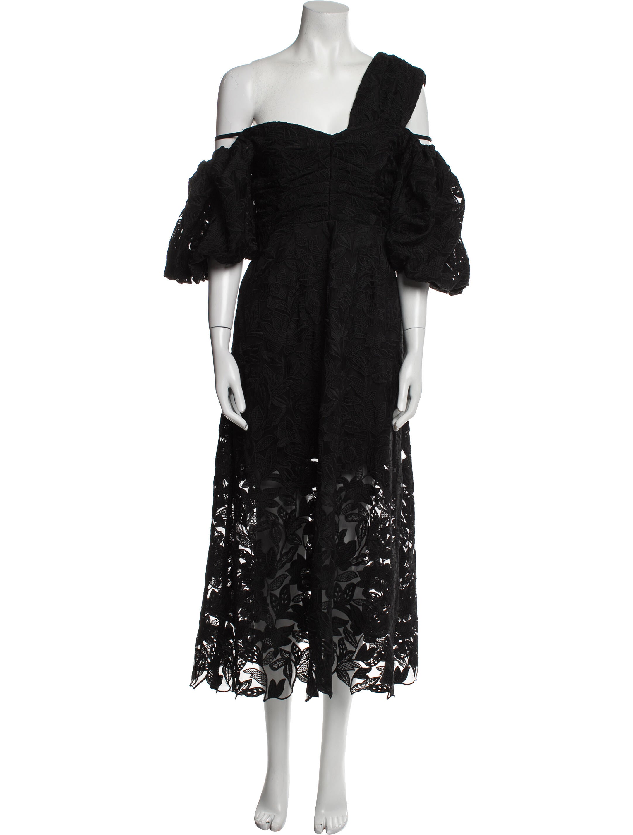 Self-Portrait Lace Pattern Long Dress w/ Tags