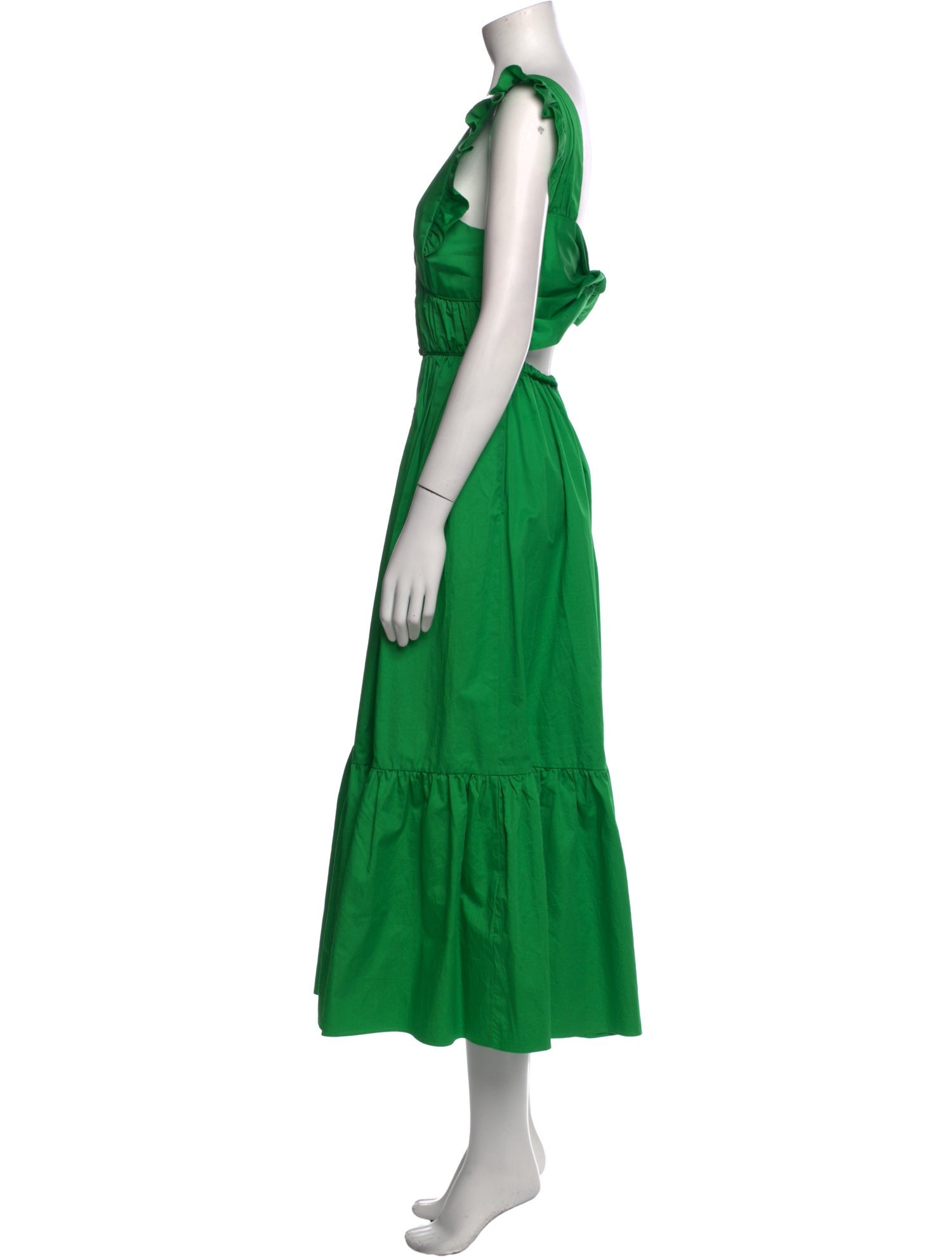 Self-Portrait V-Neck Long Dress