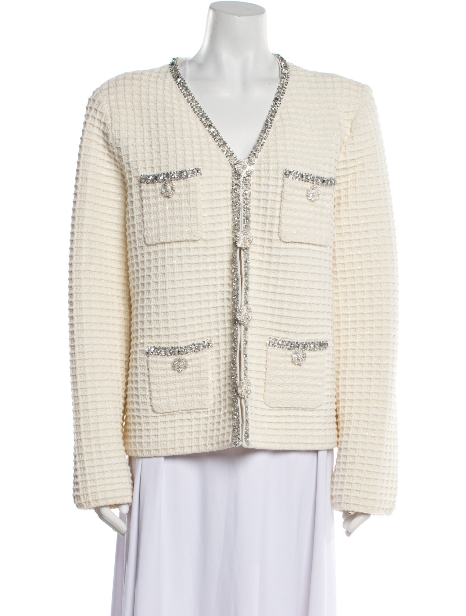 Self-Portrait V-Neck Sweater