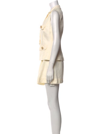 Self-Portrait V-Neck Romper