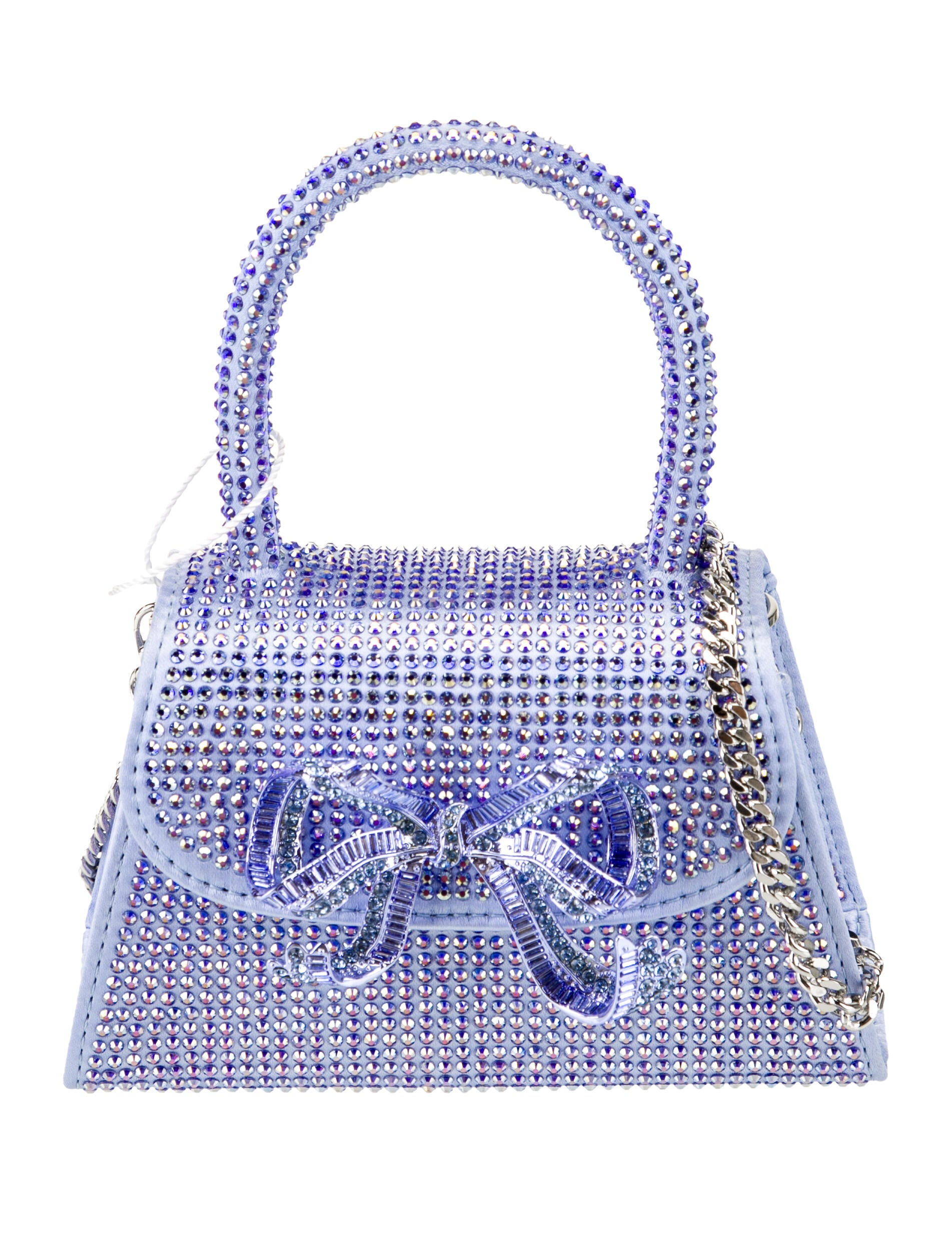 Self-Portrait Denim Minaudière w/ Tags