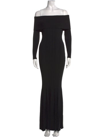 Self-Portrait Dresses Off-The-Shoulder Long Dress L