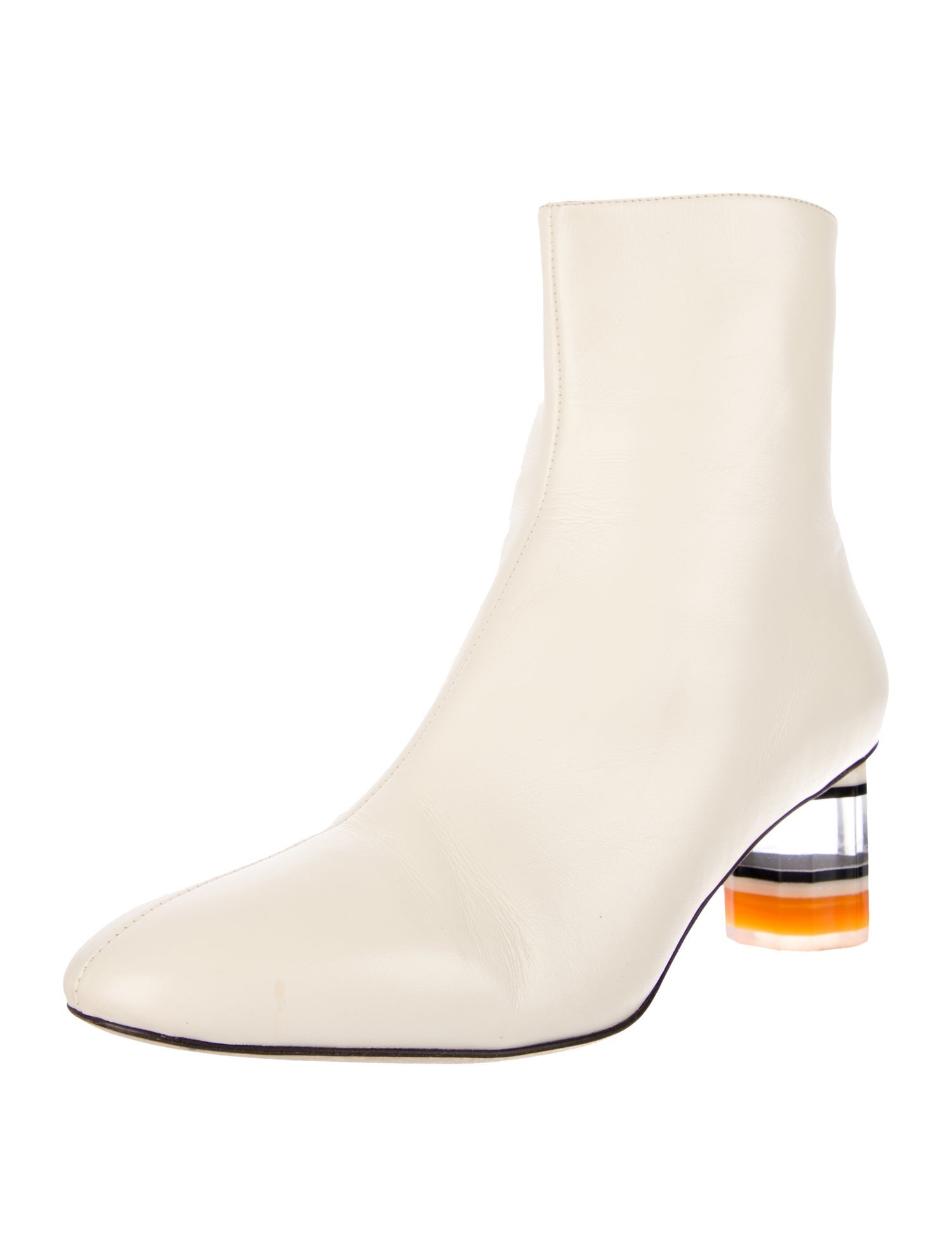 Self-Portrait Leather Boots