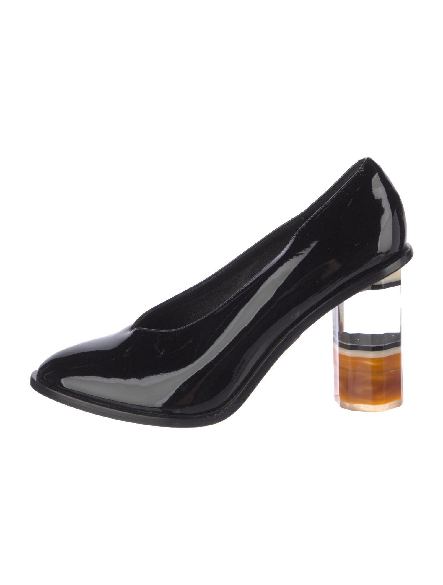 Self-Portrait Patent Leather Pumps