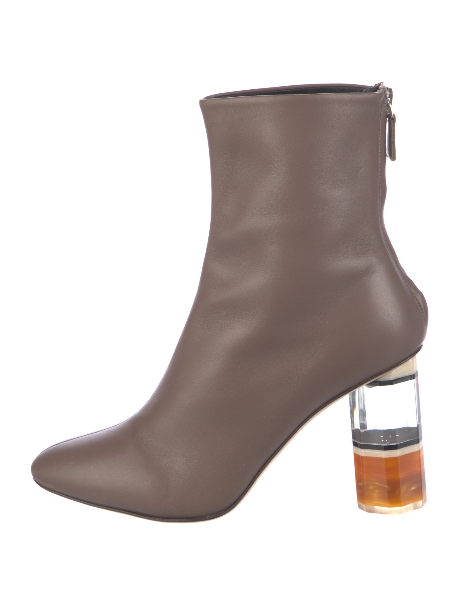 Self-Portrait Leather Boots