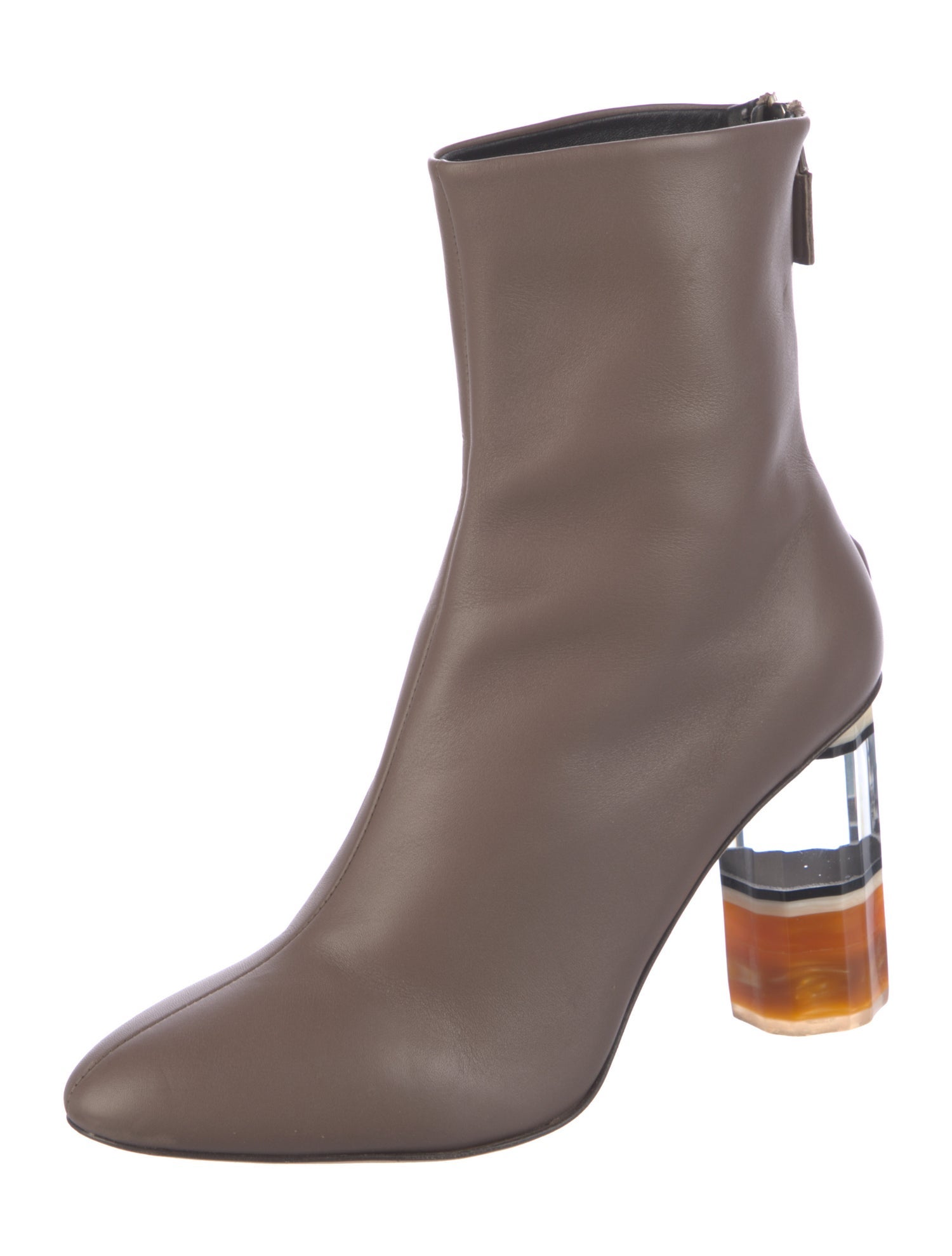 Self-Portrait Leather Boots