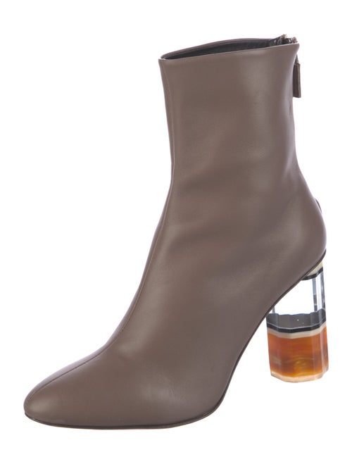 Self-Portrait Leather Boots