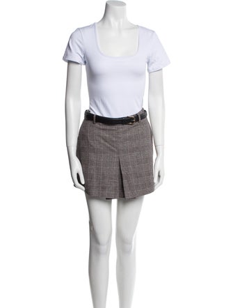 Self-Portrait Tweed Pattern Short Set