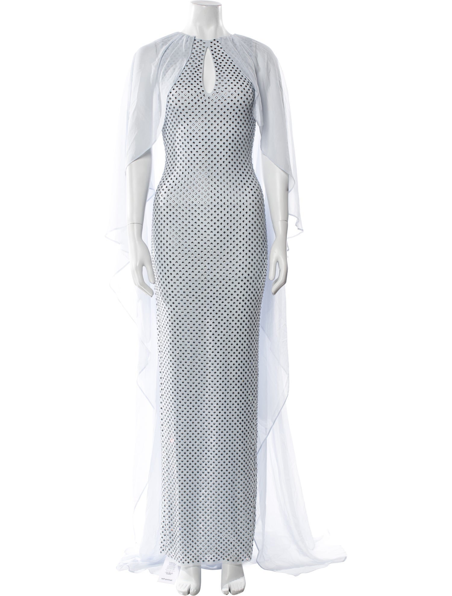 Self-Portrait Halterneck Long Dress w/ Tags