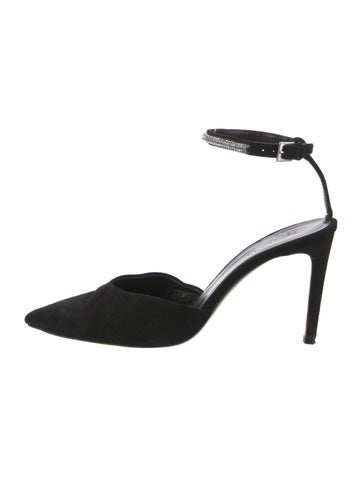 Self-Portrait Pumps Suede D'Orsay 8.5