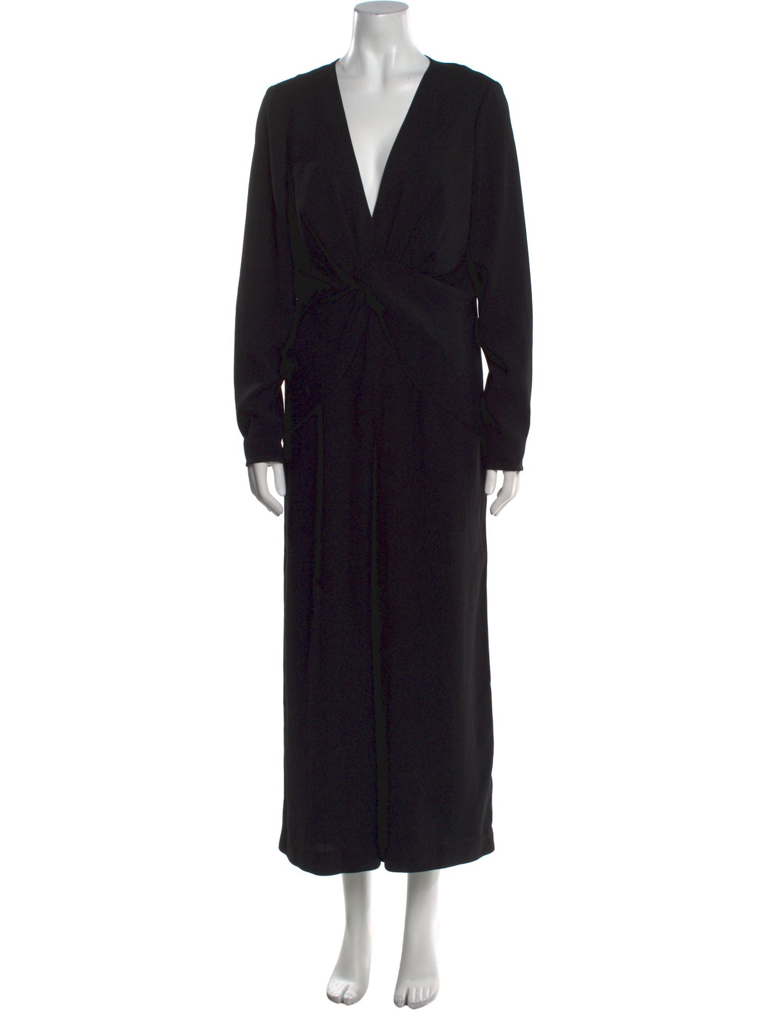 Self-Portrait Plunge Neckline Jumpsuit