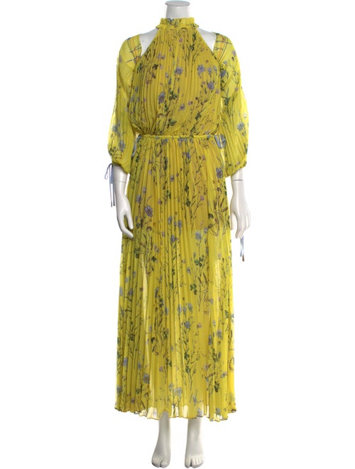 Self-Portrait Floral Print Long Dress