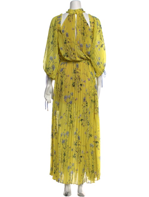 Self-Portrait Floral Print Long Dress