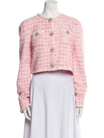 Self-Portrait Tweed Pattern Bolero