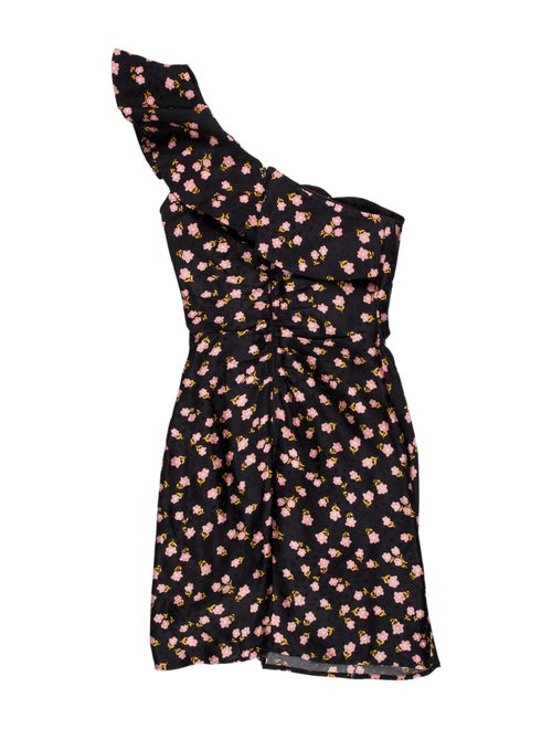 Self-Portrait Floral Print Mini Dress