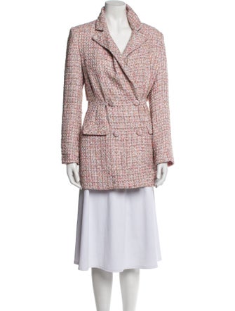 Self-Portrait Tweed Pattern Coat