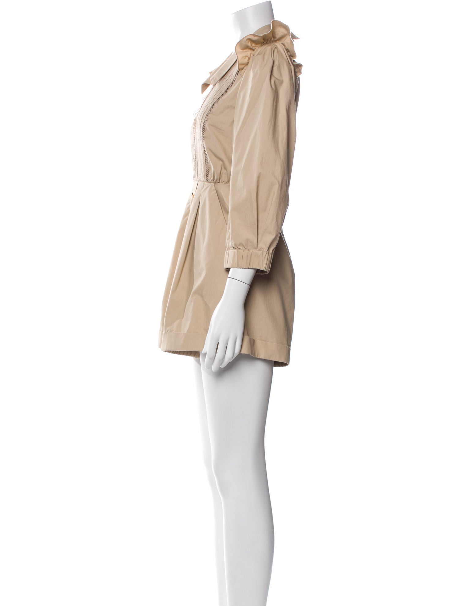 Self-Portrait V-Neck Romper