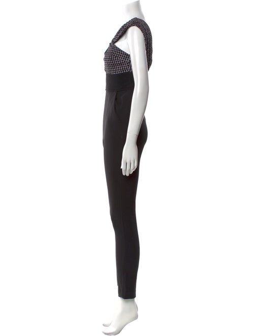 Self-Portrait One-Shoulder Jumpsuit