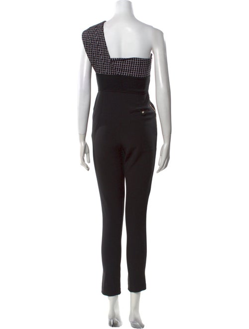 Self-Portrait One-Shoulder Jumpsuit