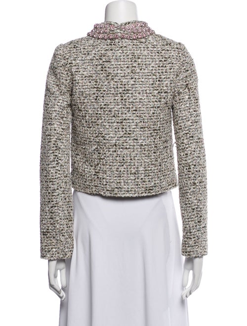 Self-Portrait Tweed Pattern Evening Jacket