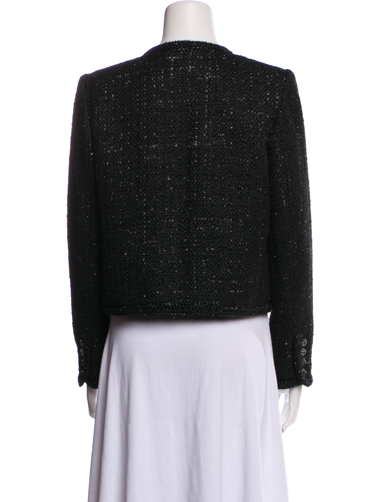 Self-Portrait Tweed Pattern Jacket