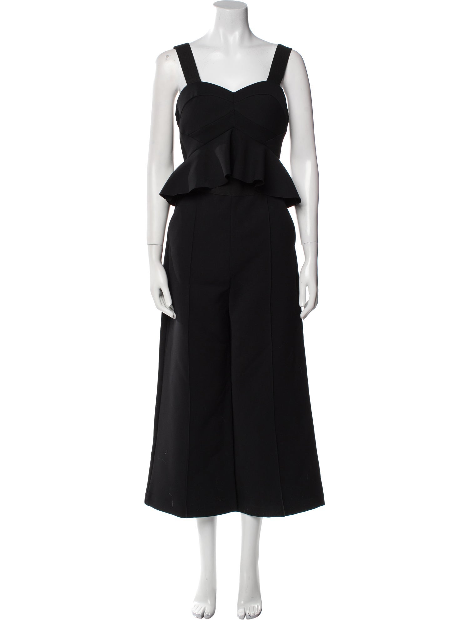 Self-Portrait Square Neckline Jumpsuit