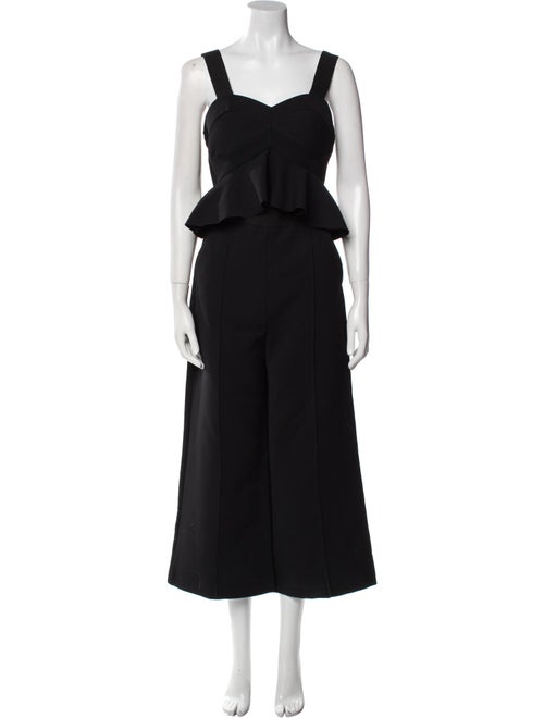 Self-Portrait Square Neckline Jumpsuit