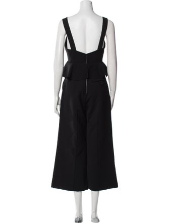 Self-Portrait Square Neckline Jumpsuit
