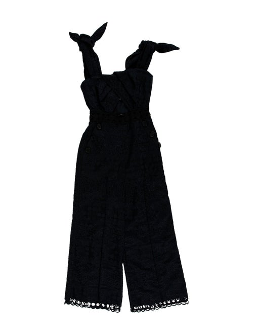 Self-Portrait Square Neckline Jumpsuit