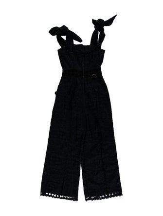 Self-Portrait Square Neckline Jumpsuit
