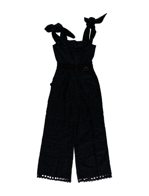 Self-Portrait Square Neckline Jumpsuit