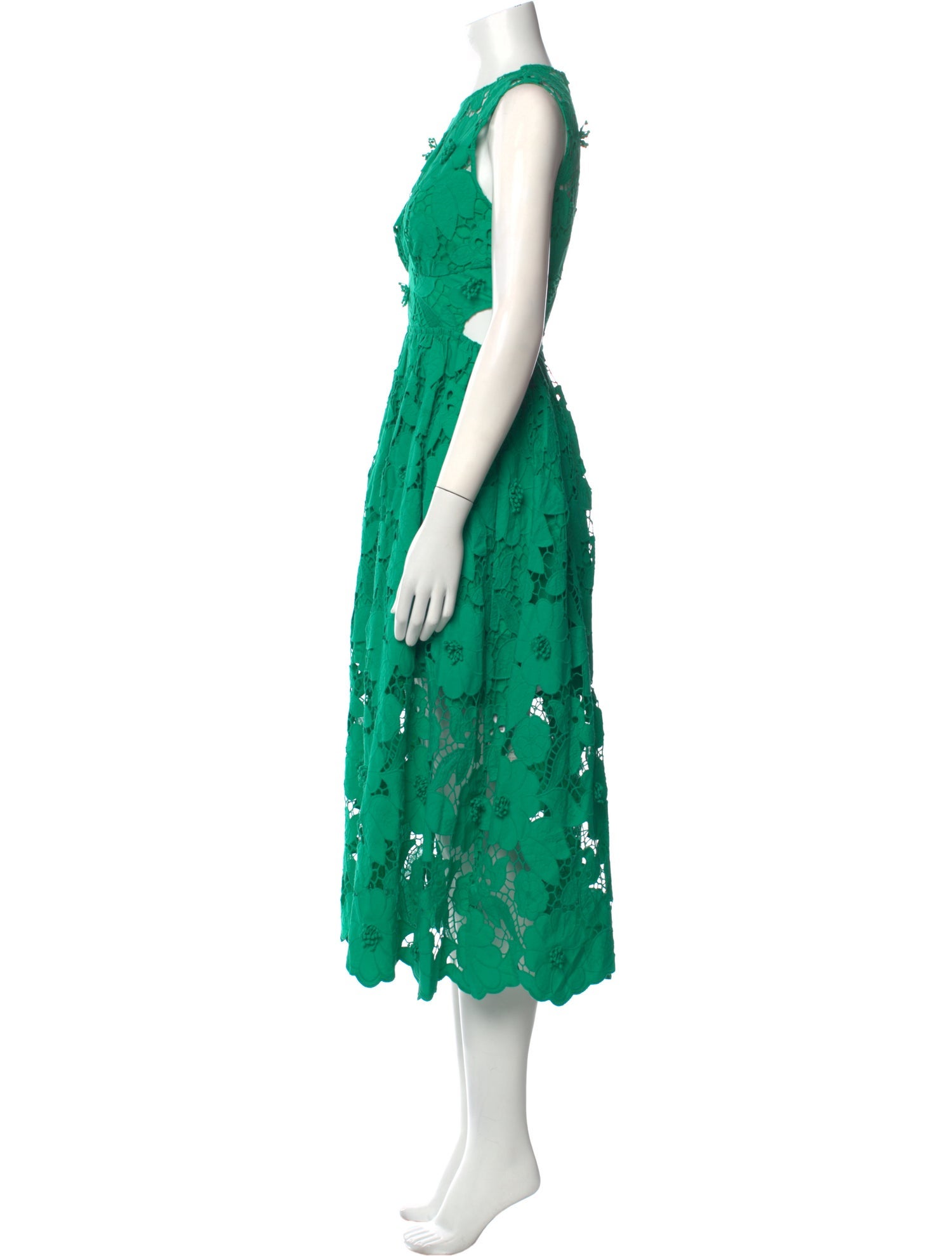 Self-Portrait Floral Print Long Dress w/ Tags