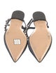 Self-Portrait Leather Slingback Flats