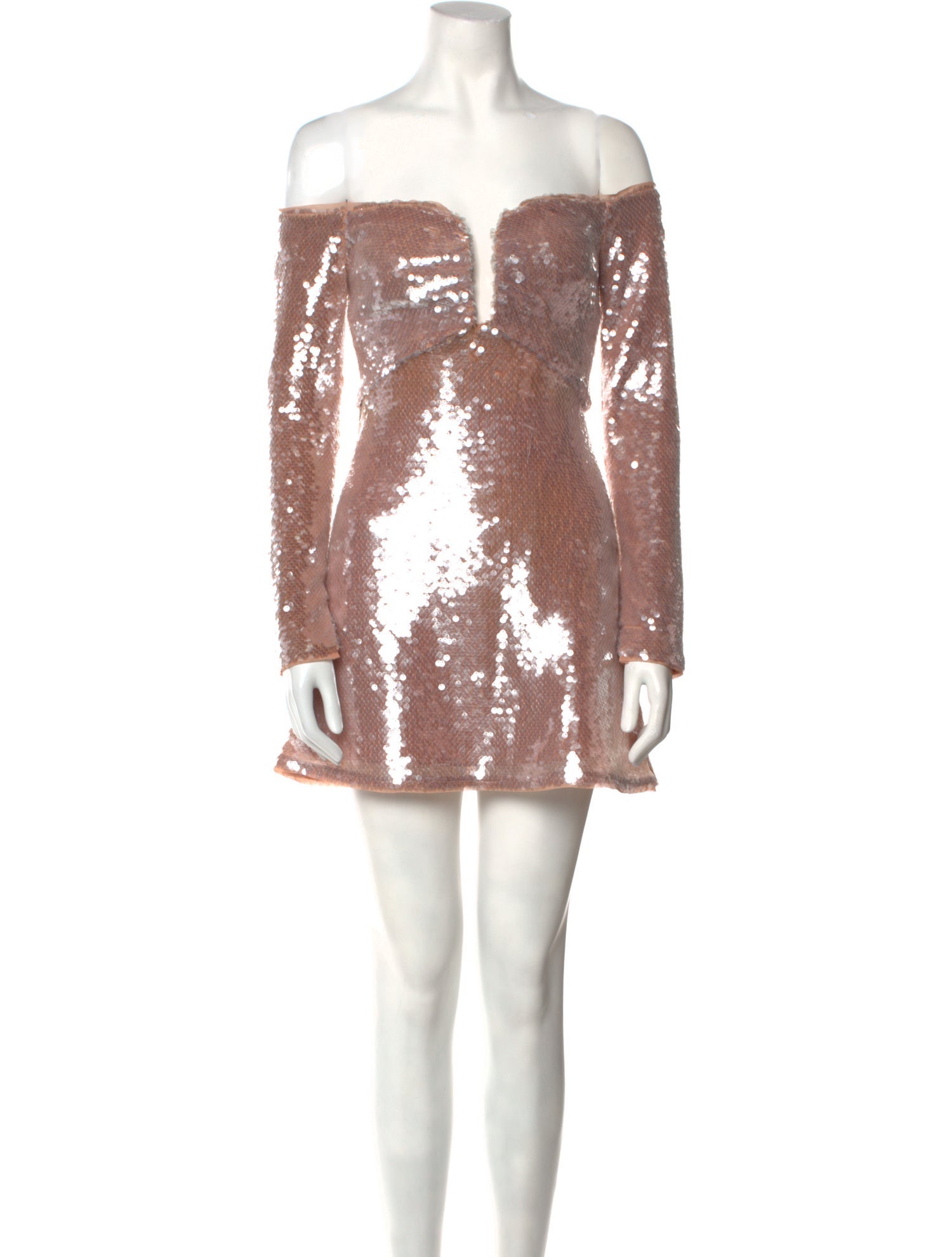 Self-Portrait Off-The-Shoulder Mini Dress w/ Tags