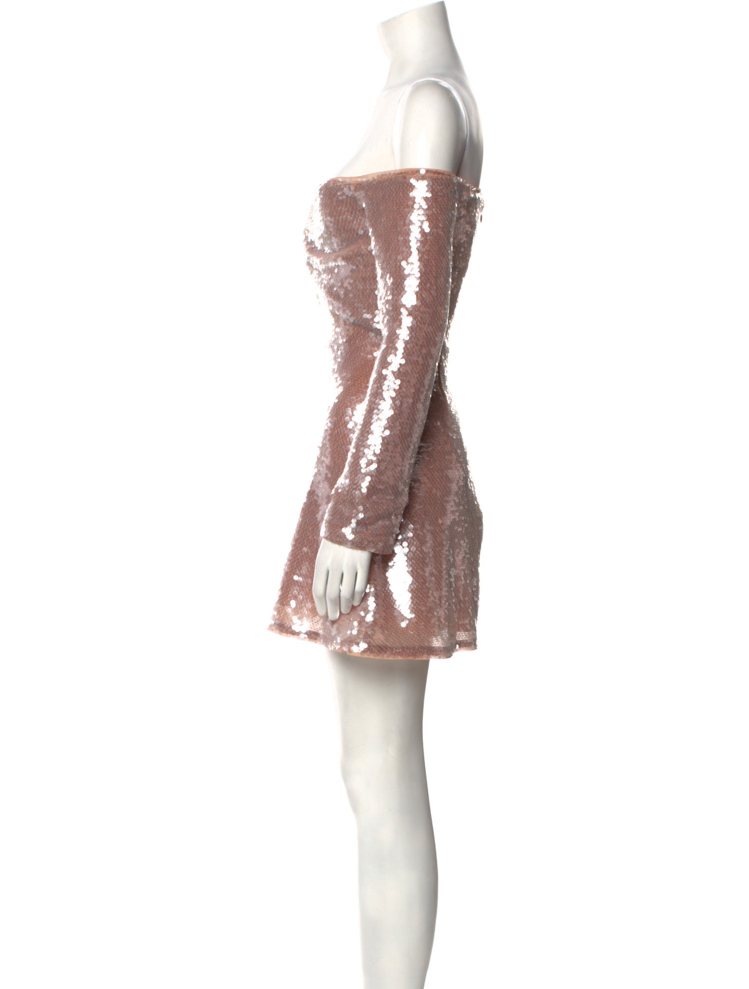 Self-Portrait Off-The-Shoulder Mini Dress w/ Tags