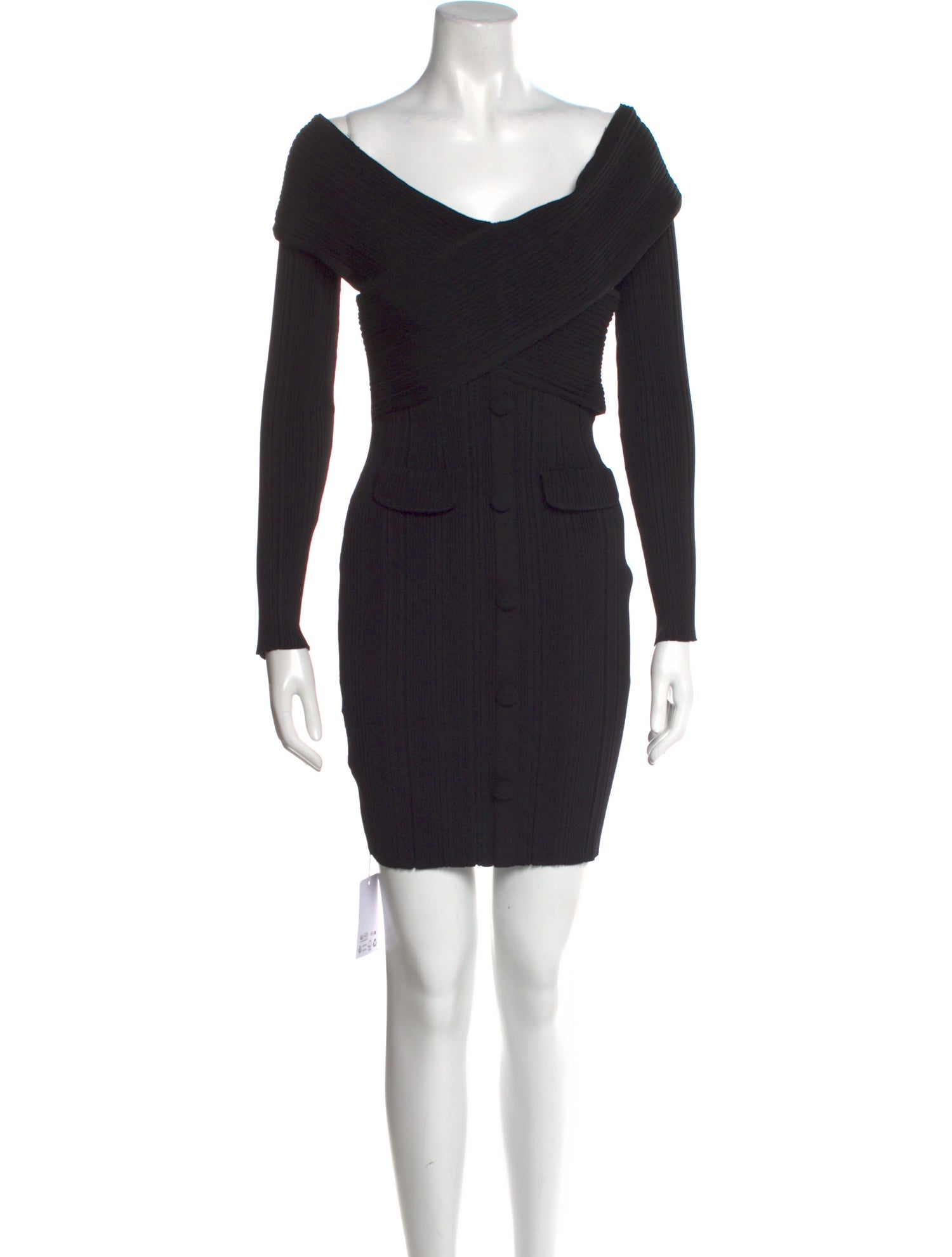 Self-Portrait Off-The-Shoulder Mini Dress w/ Tags