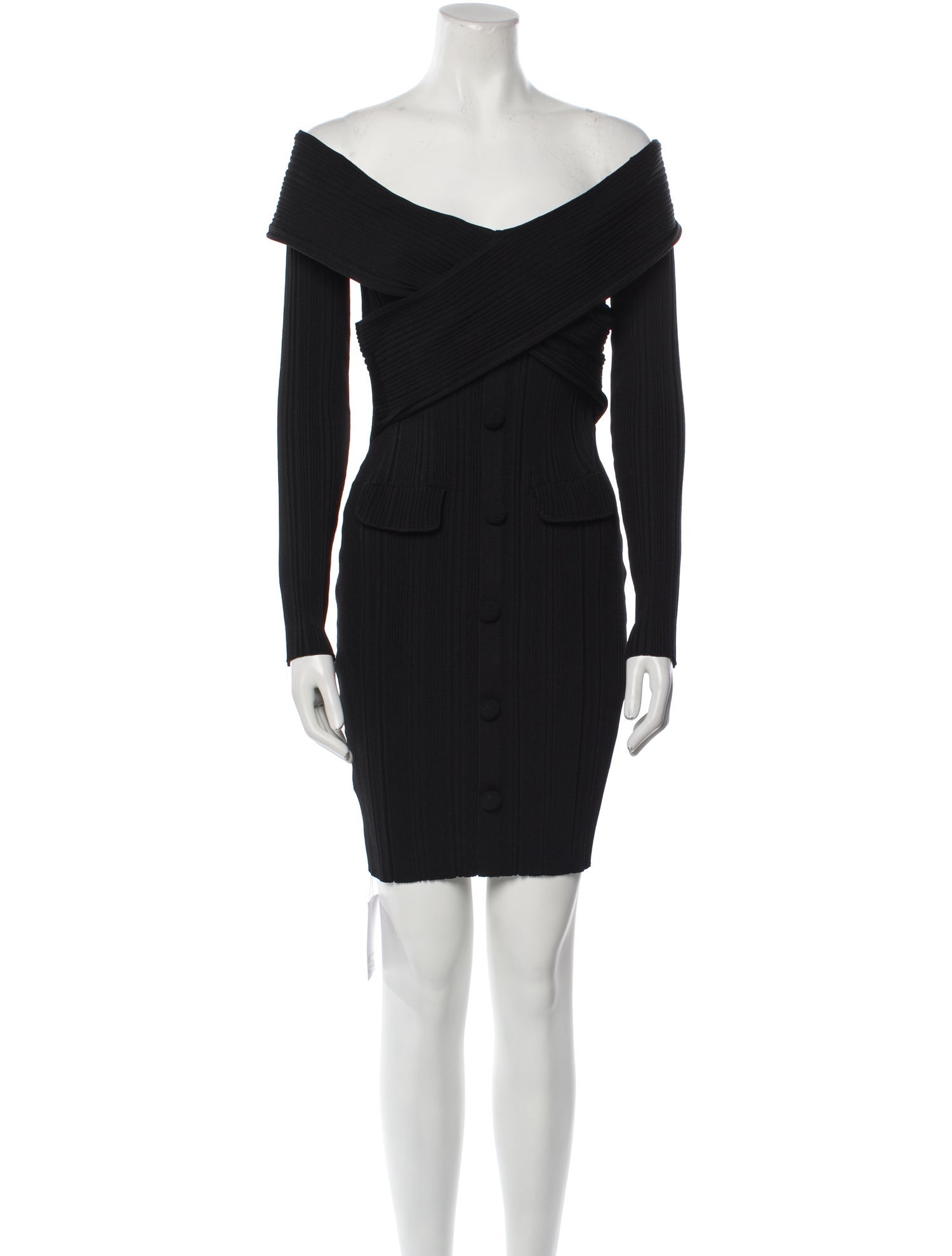 Self-Portrait Off-The-Shoulder Mini Dress w/ Tags