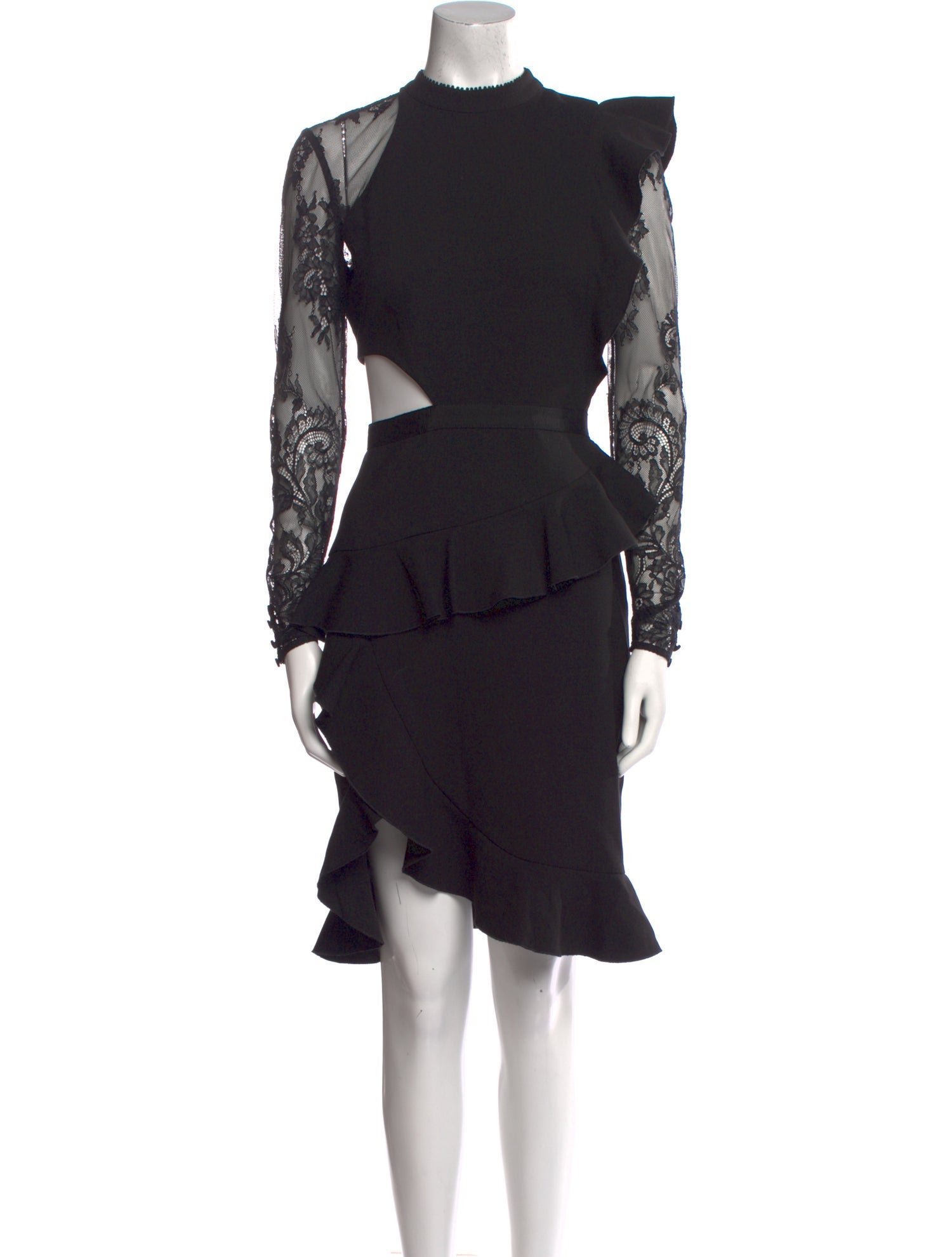 Self-Portrait Mock Neck Knee-Length Dress w/ Tags