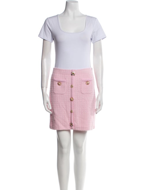 Self-Portrait Crystal Embellishments Skirt Set