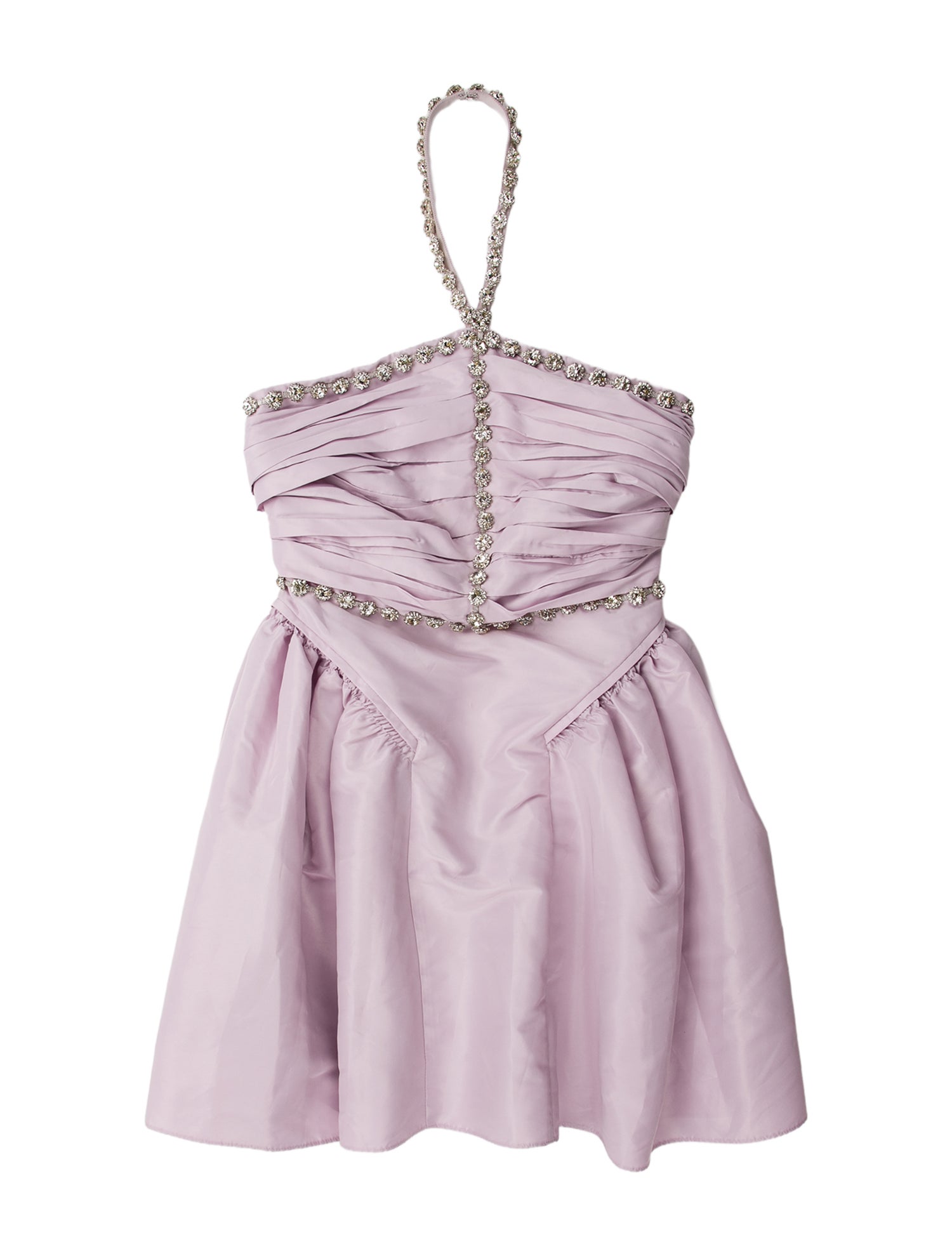 Self-Portrait Halterneck Mini Dress