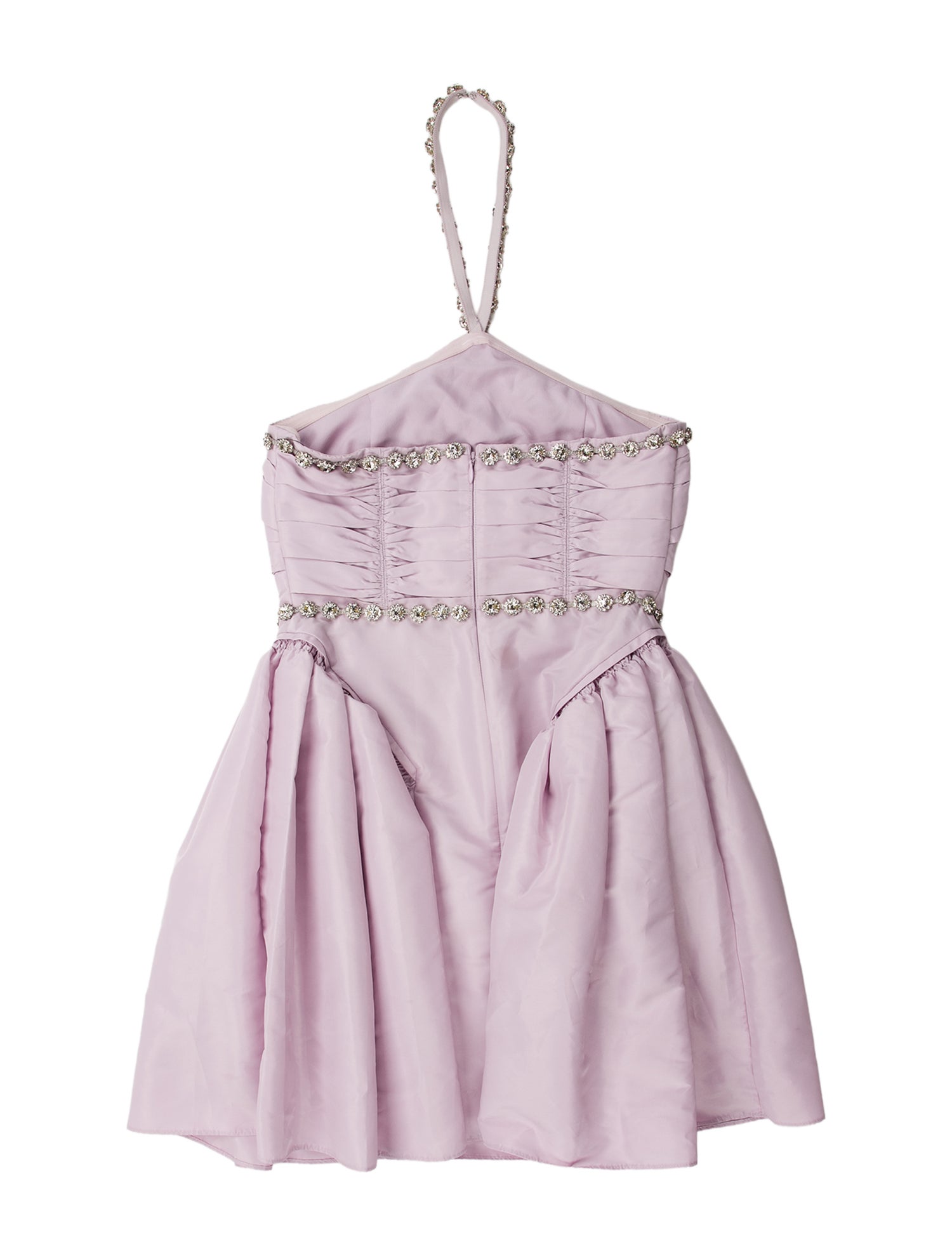 Self-Portrait Halterneck Mini Dress