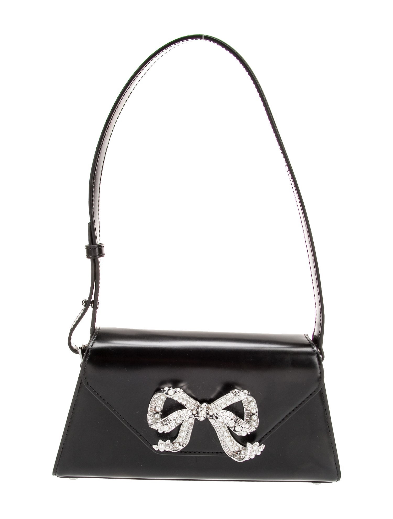 Self-Portrait Leather Shoulder Bag