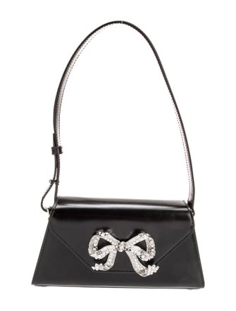 Self-Portrait Leather Shoulder Bag