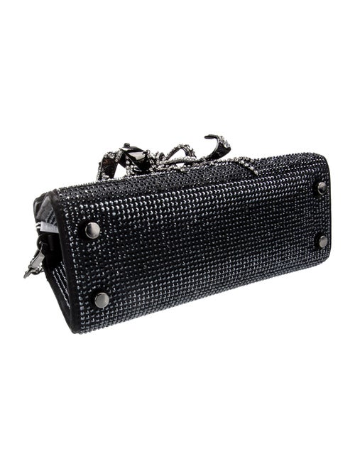 Self-Portrait Crystal Top Handle Bag