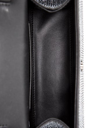 Self-Portrait Crystal Top Handle Bag