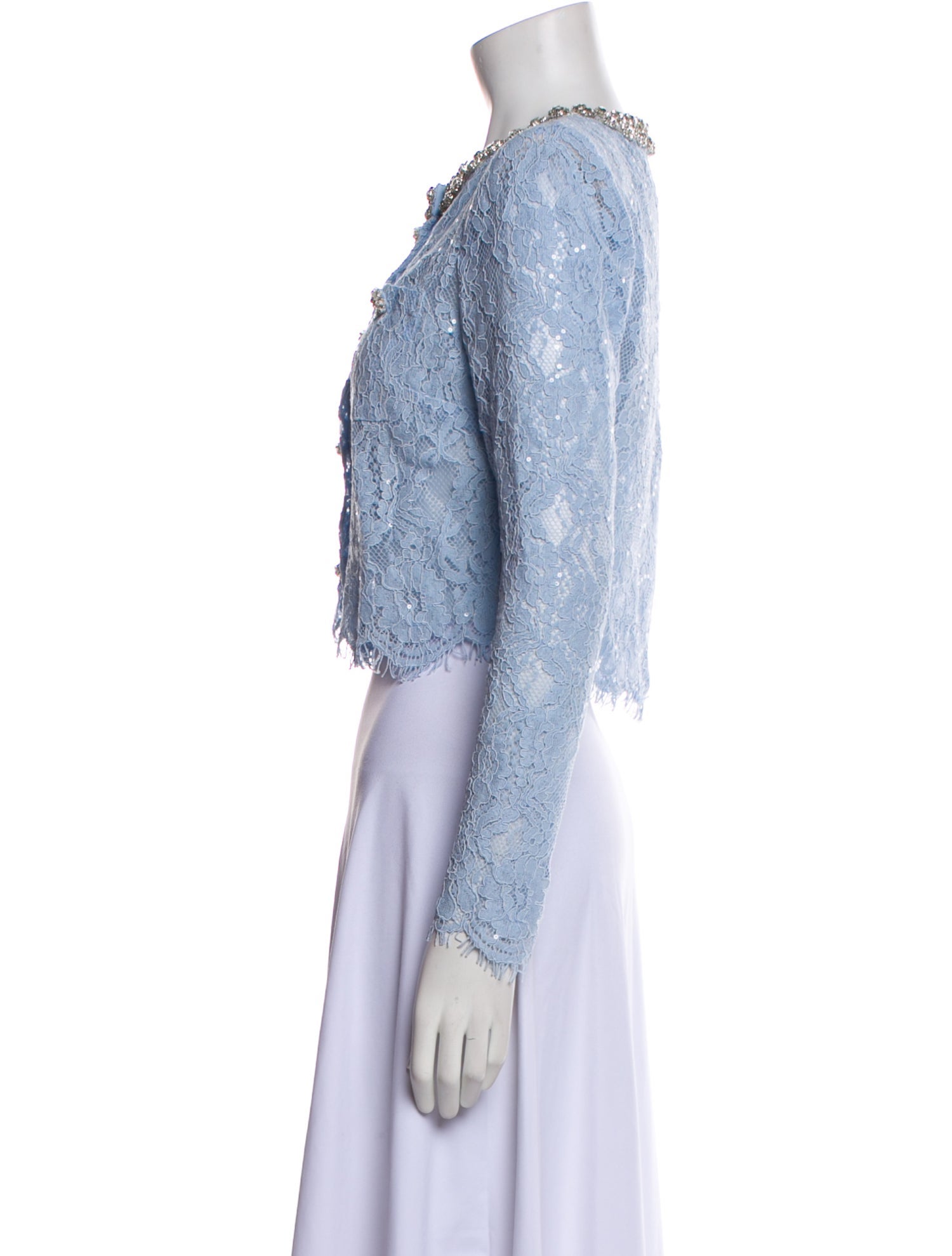 Self-Portrait Lace Lace Pattern Jacket