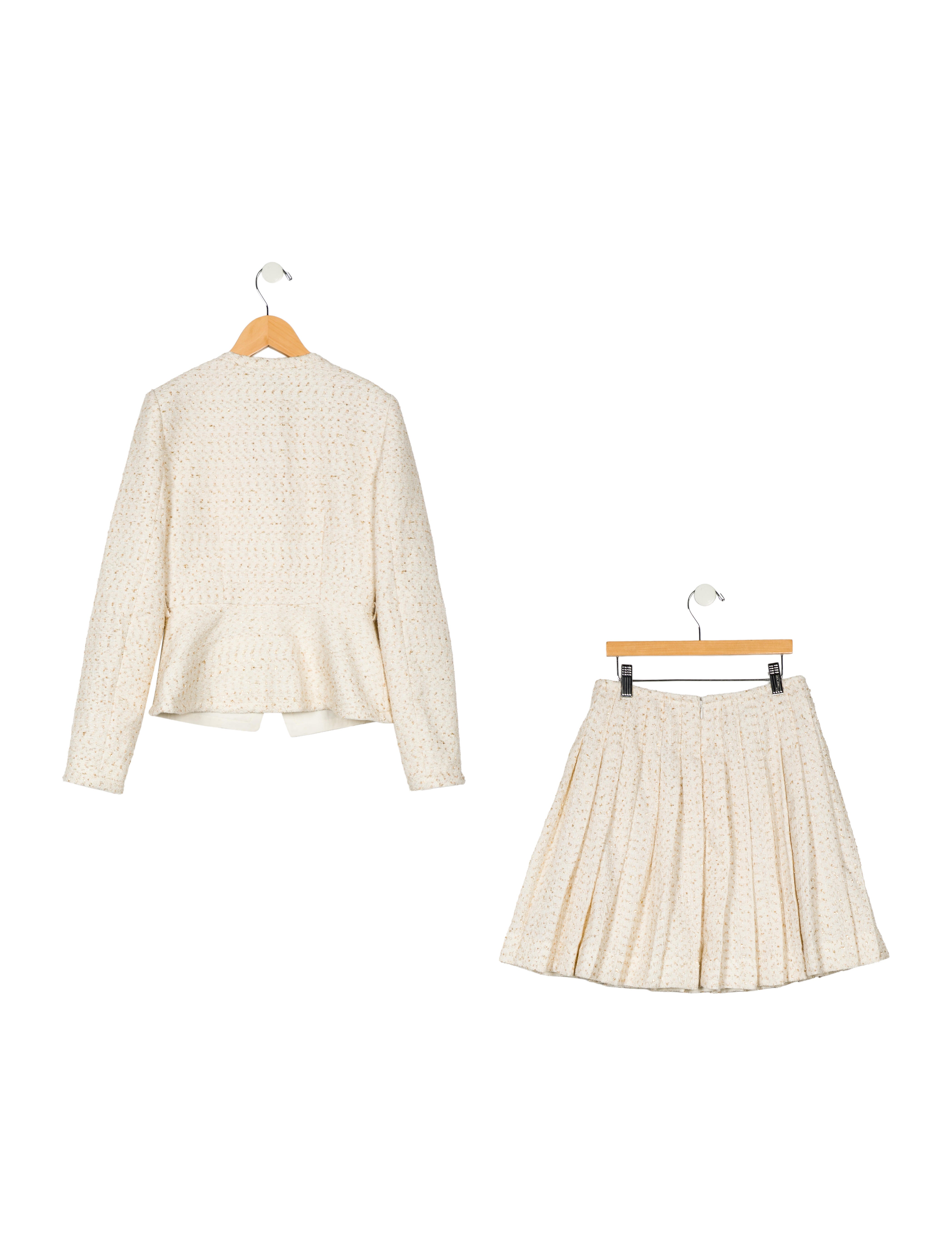 Self-Portrait Crystal Embellishments Skirt Set w/ Tags