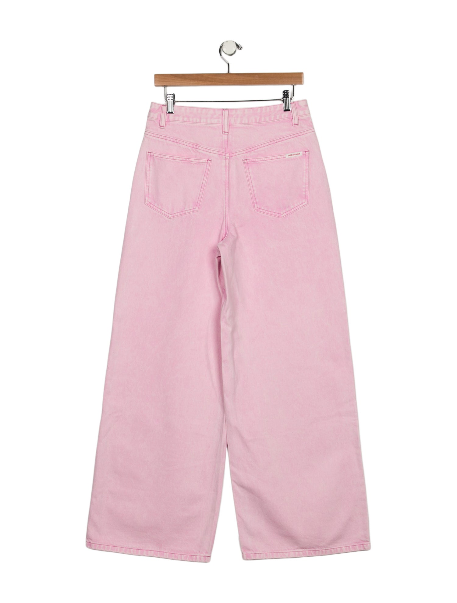 Self-Portrait 2023 Wide Leg Jeans